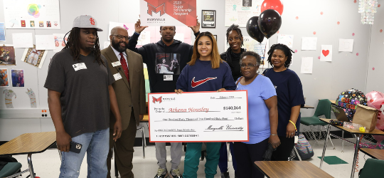 Athena Housley Maryville University scholarship recipient