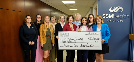 Avedis Foundation Announces $3M Gift to Support Renovation of SSM Health St. Anthony Shawnee Cancer Center